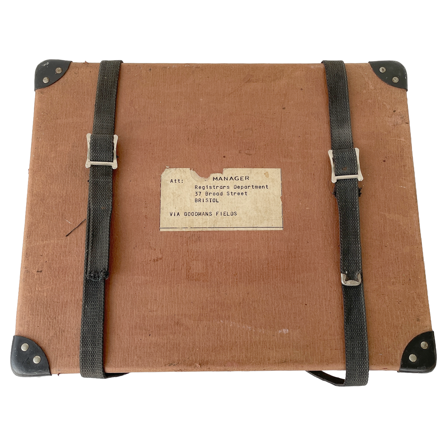 1950’s Storage Box with Straps
