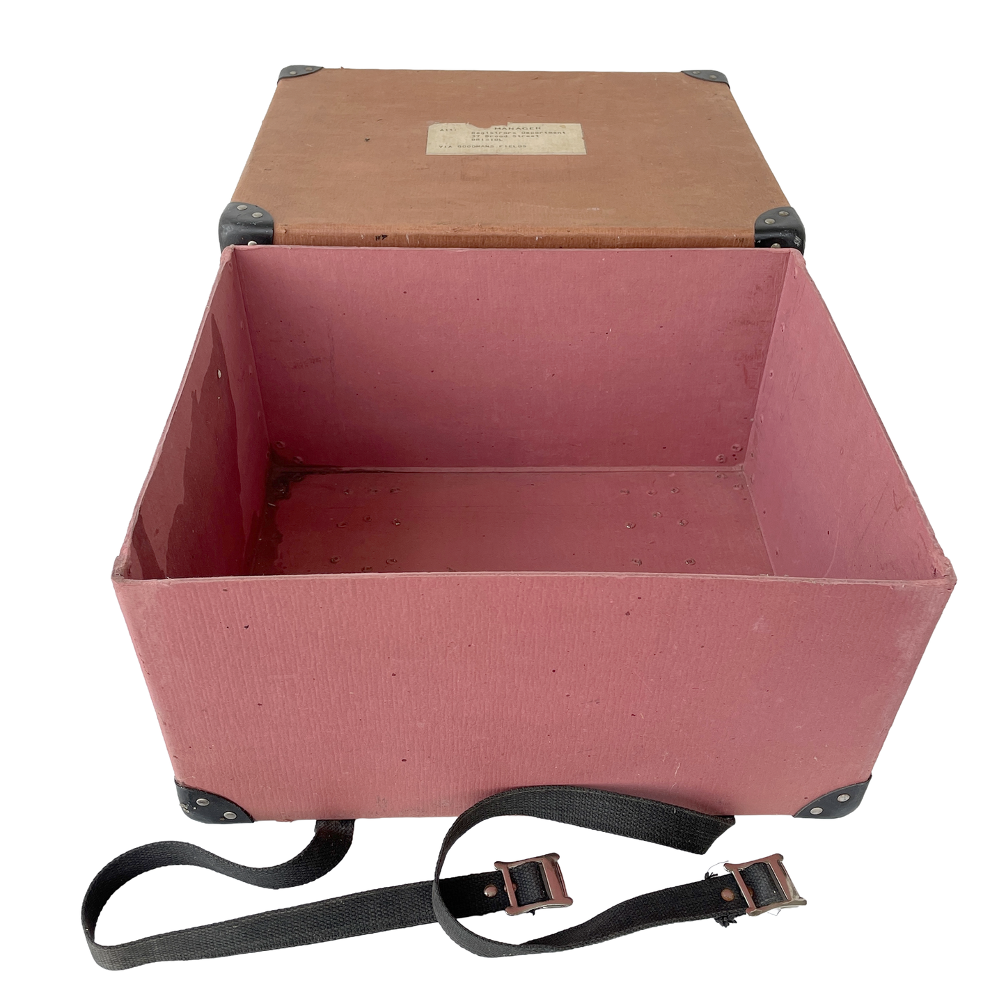 1950’s Storage Box with Straps