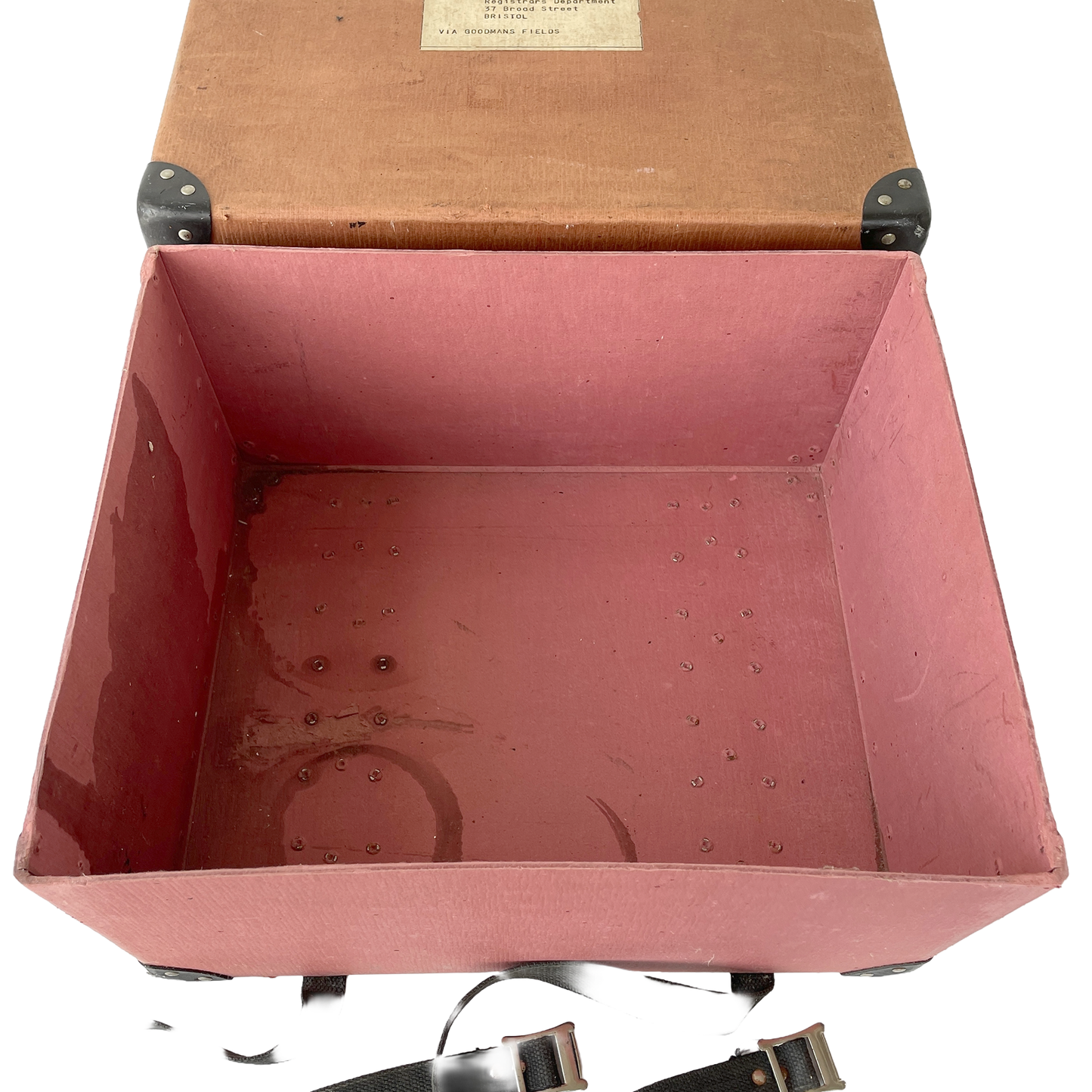1950’s Storage Box with Straps