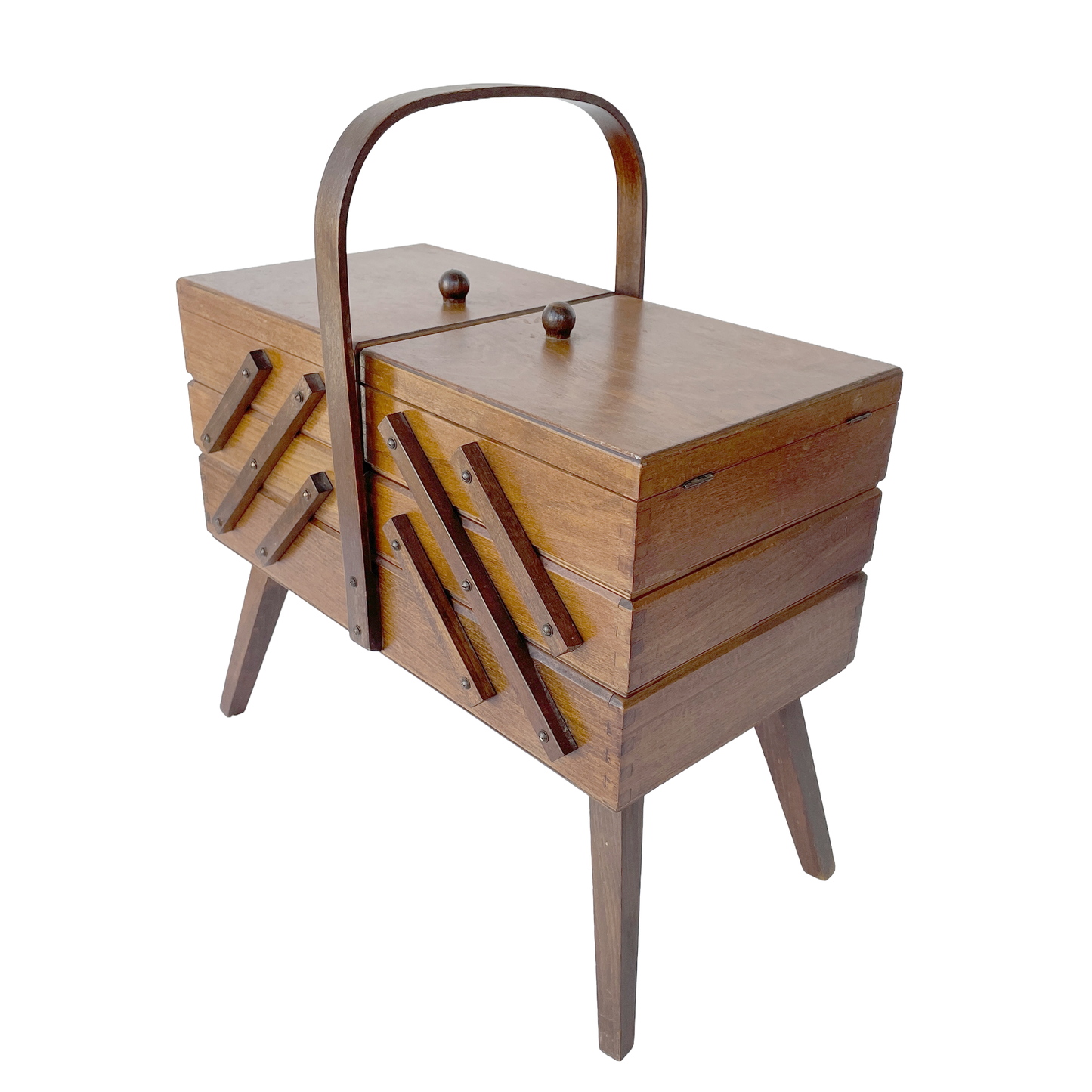 1960s Sewing Box with Contents