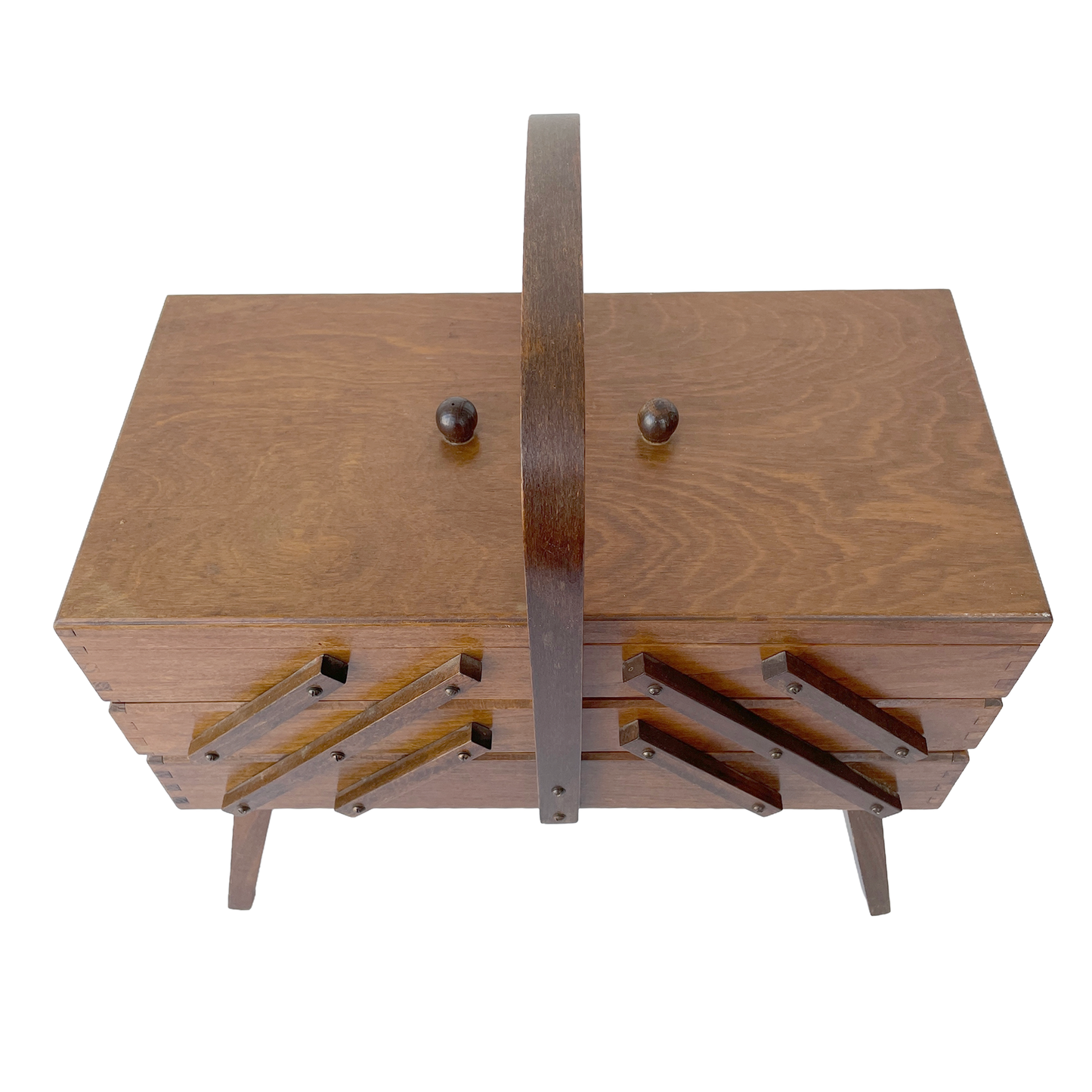 1960s Sewing Box with Contents