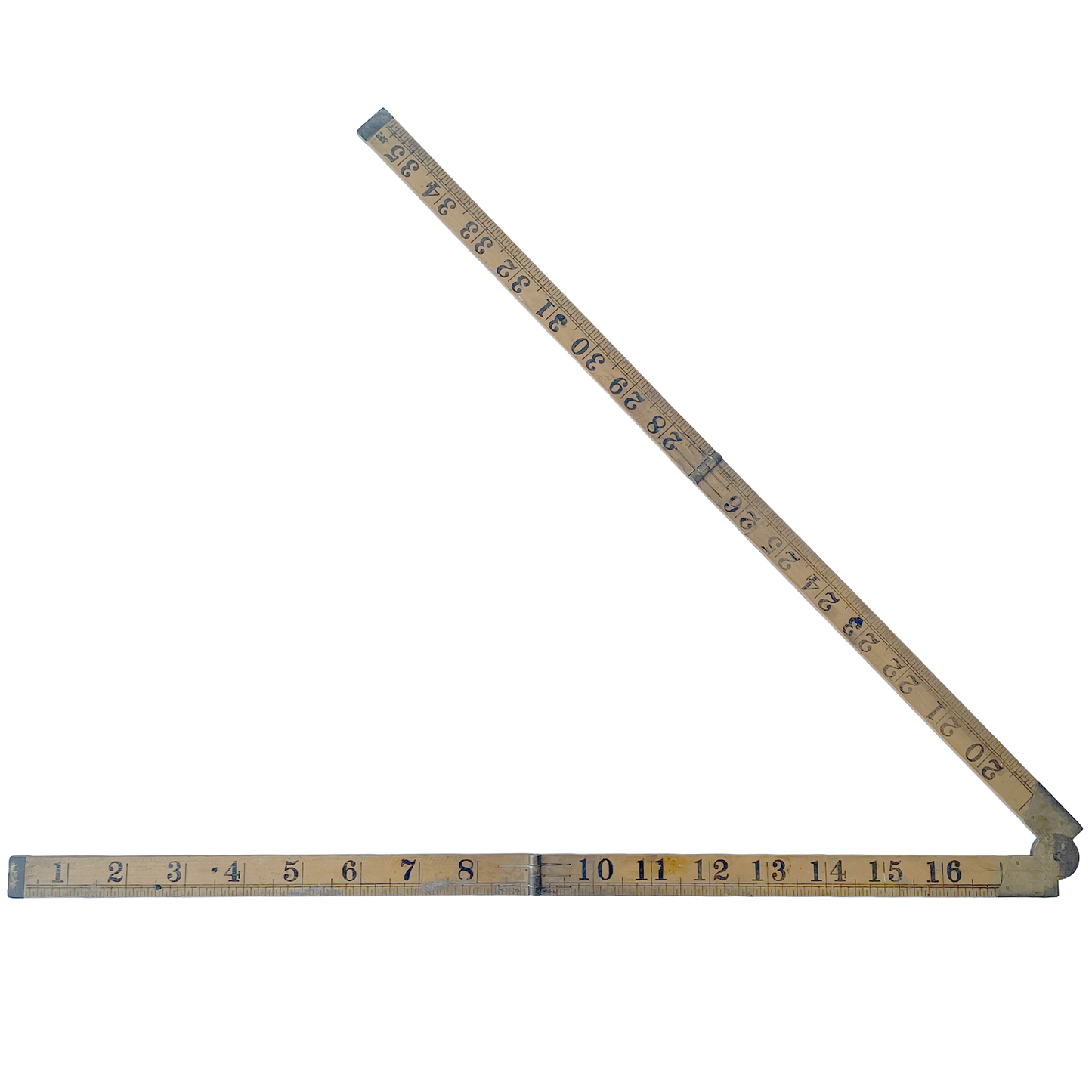 3 Foot Folding Wooden Ruler
