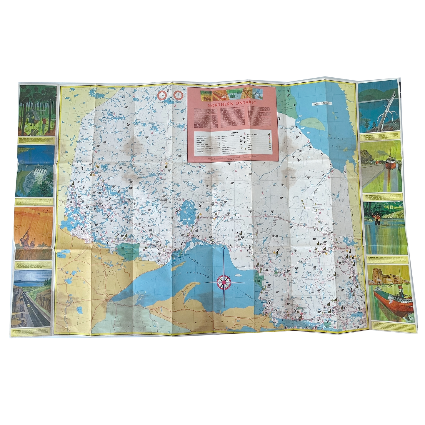 Collection of Vintage Maps & Guides to Canada