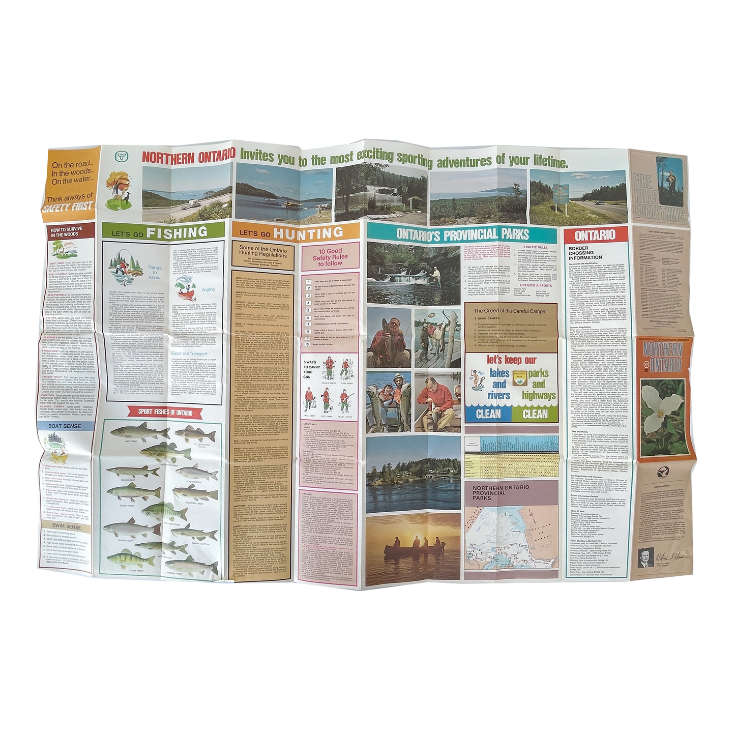Collection of Vintage Maps & Guides to Canada