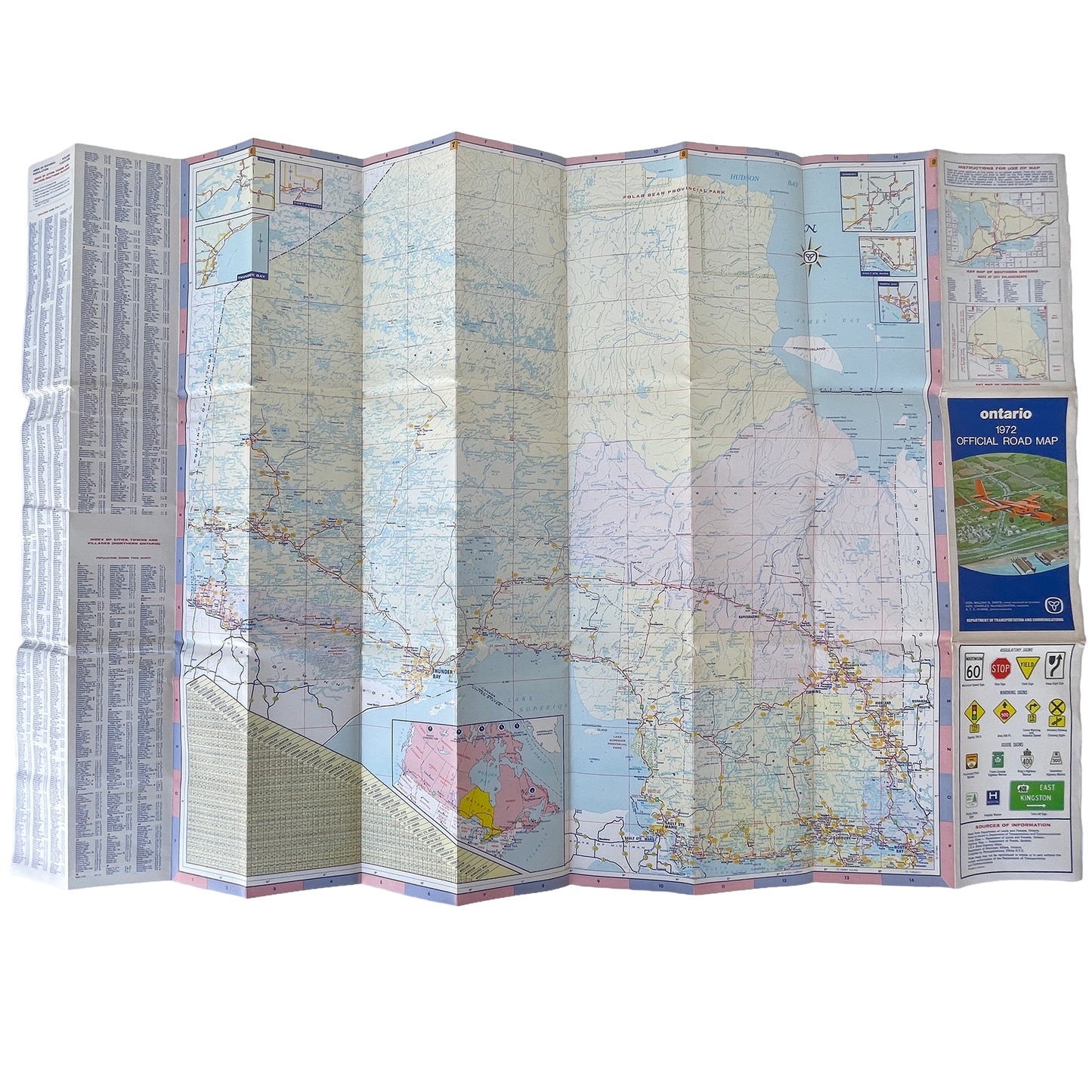 Collection of Vintage Maps & Guides to Canada