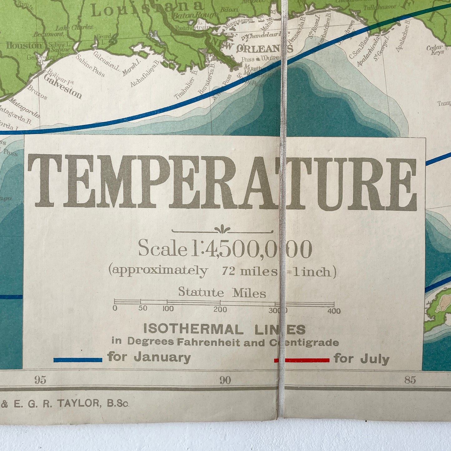Fantastic Philips’ Temperature Comparative Wall Atlas of The United States