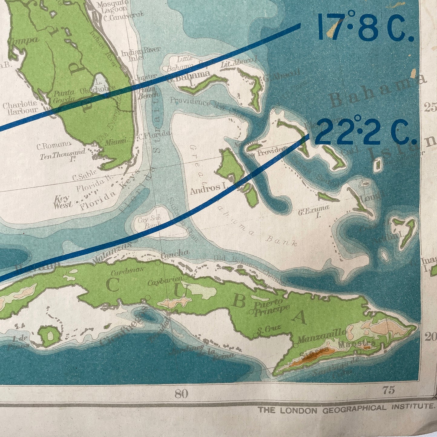 Fantastic Philips’ Temperature Comparative Wall Atlas of The United States