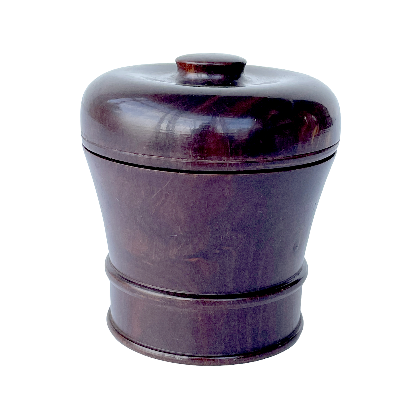 Lovely ‘Treen’ Woodware Pot