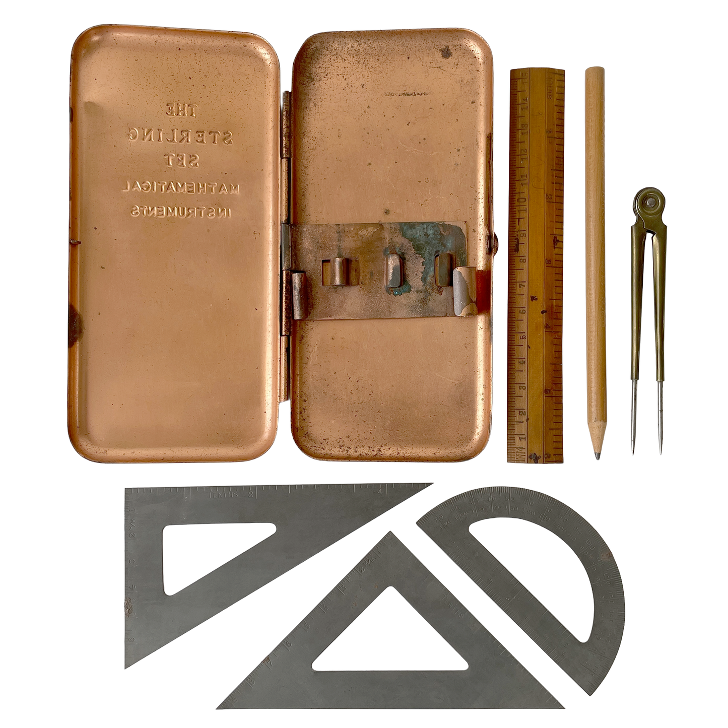1940s Mathematical Instruments Set
