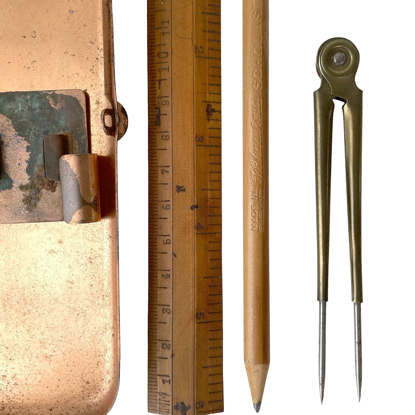 1940s Mathematical Instruments Set