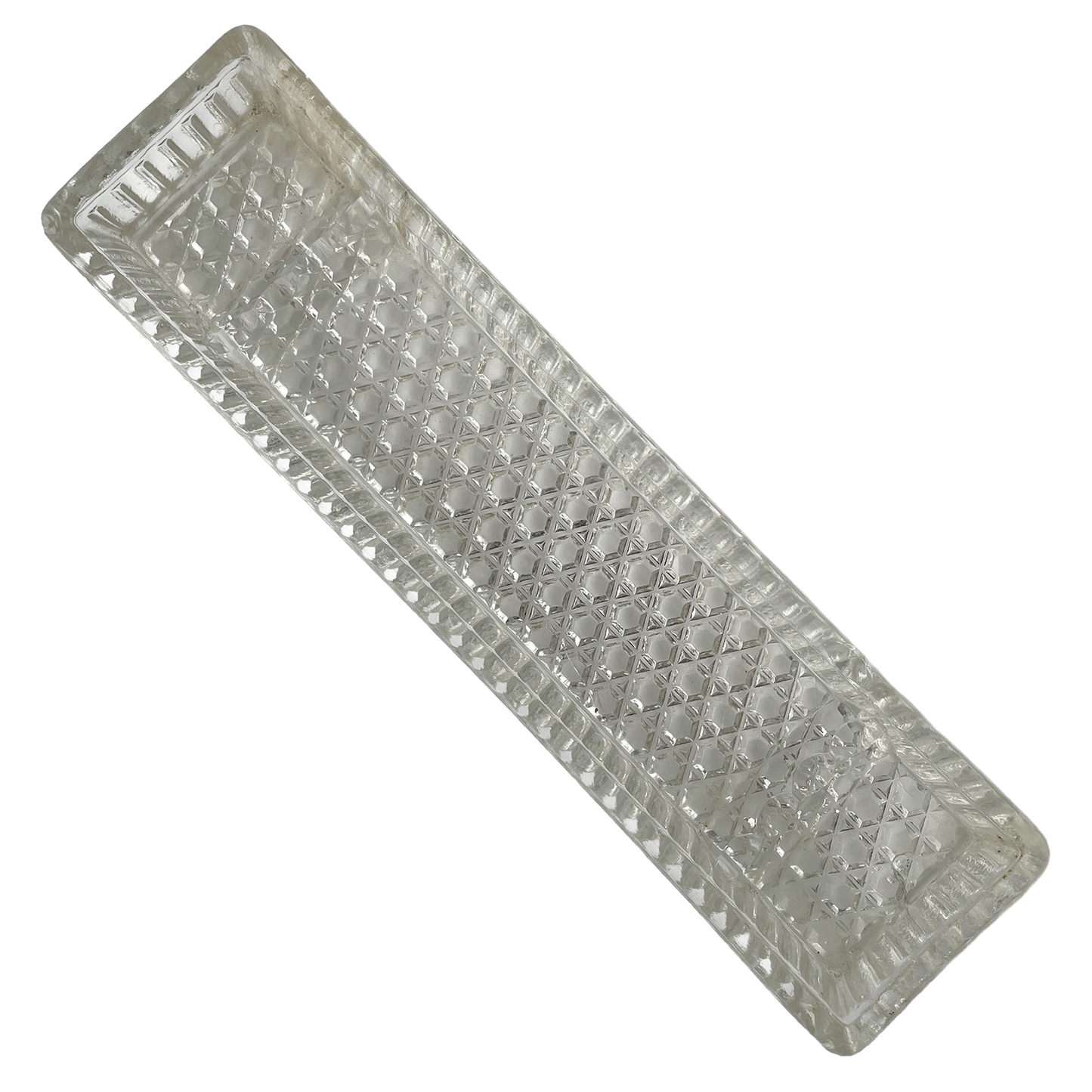 Early 20th Century Glass Pen Rest