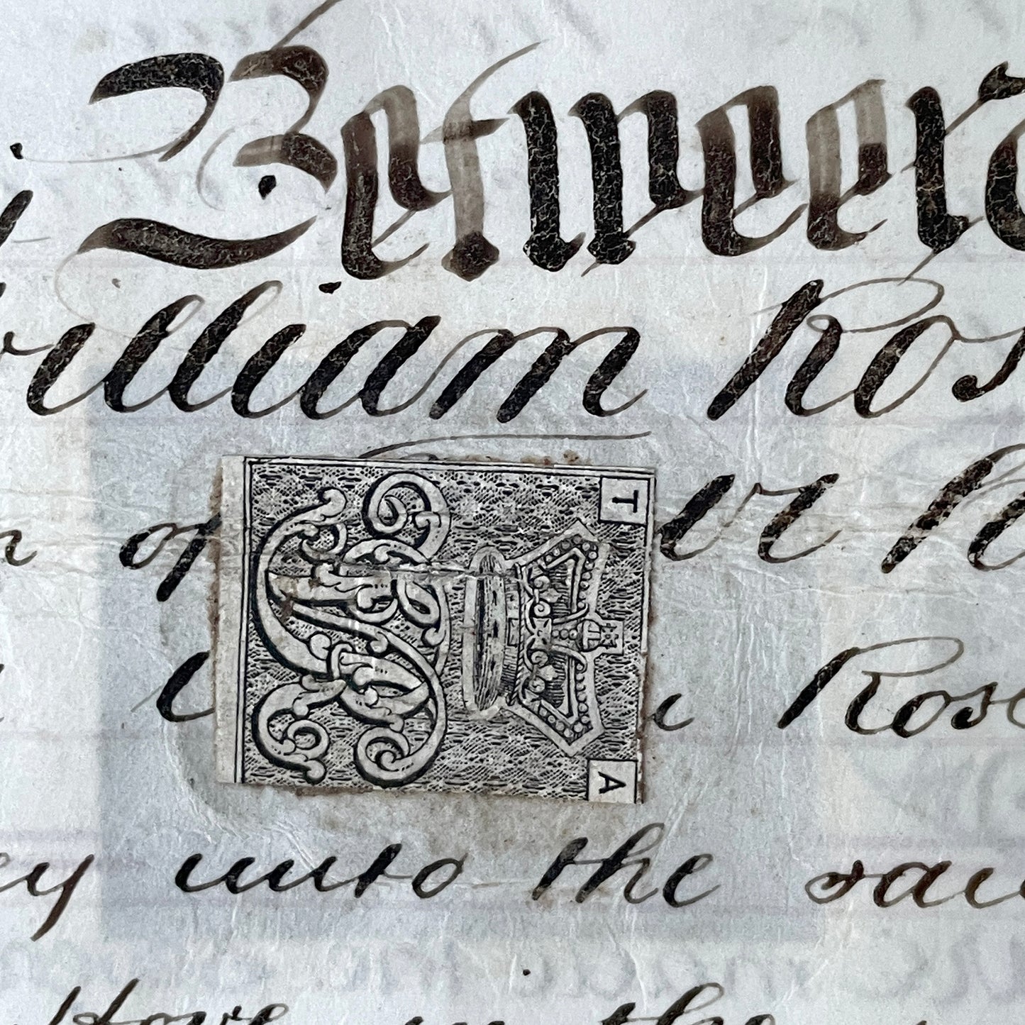 1878 Indenture Legal Document