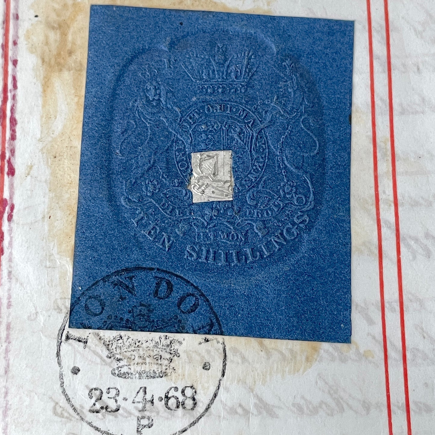 1878 Indenture Legal Document