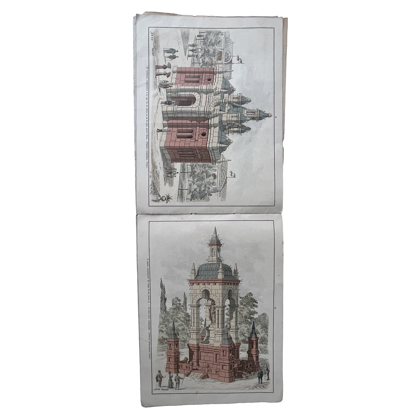 Early 20th Century Architectural Model Plans