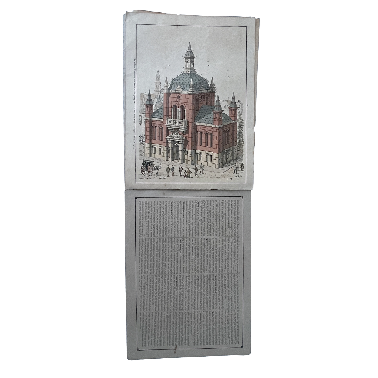 Early 20th Century Architectural Model Plans