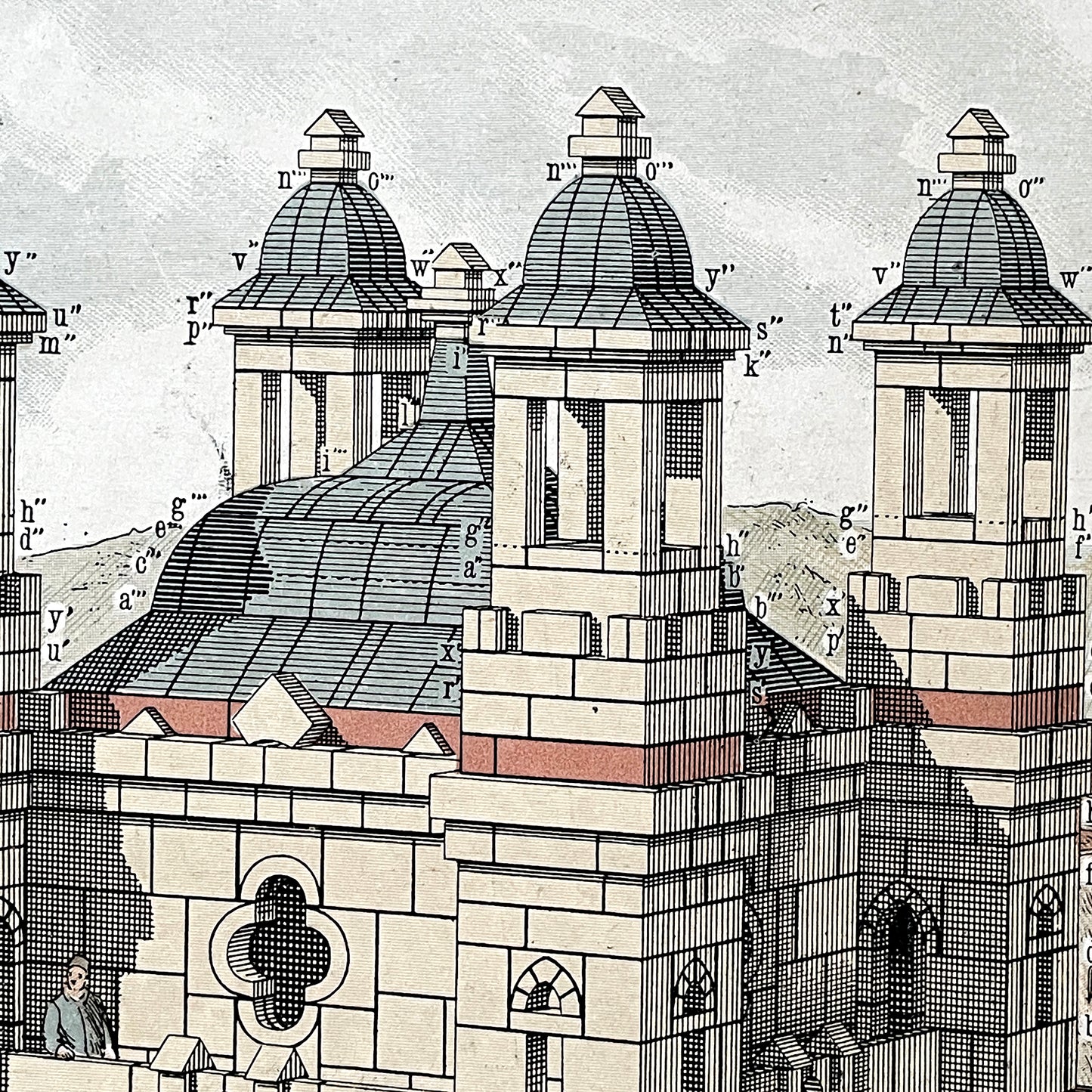 Early 20th Century Architectural Model Plans