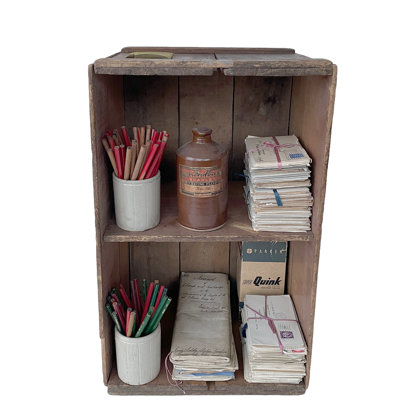 Vintage Wooden Crate ‘Jasper Glove Co – Established 1919’