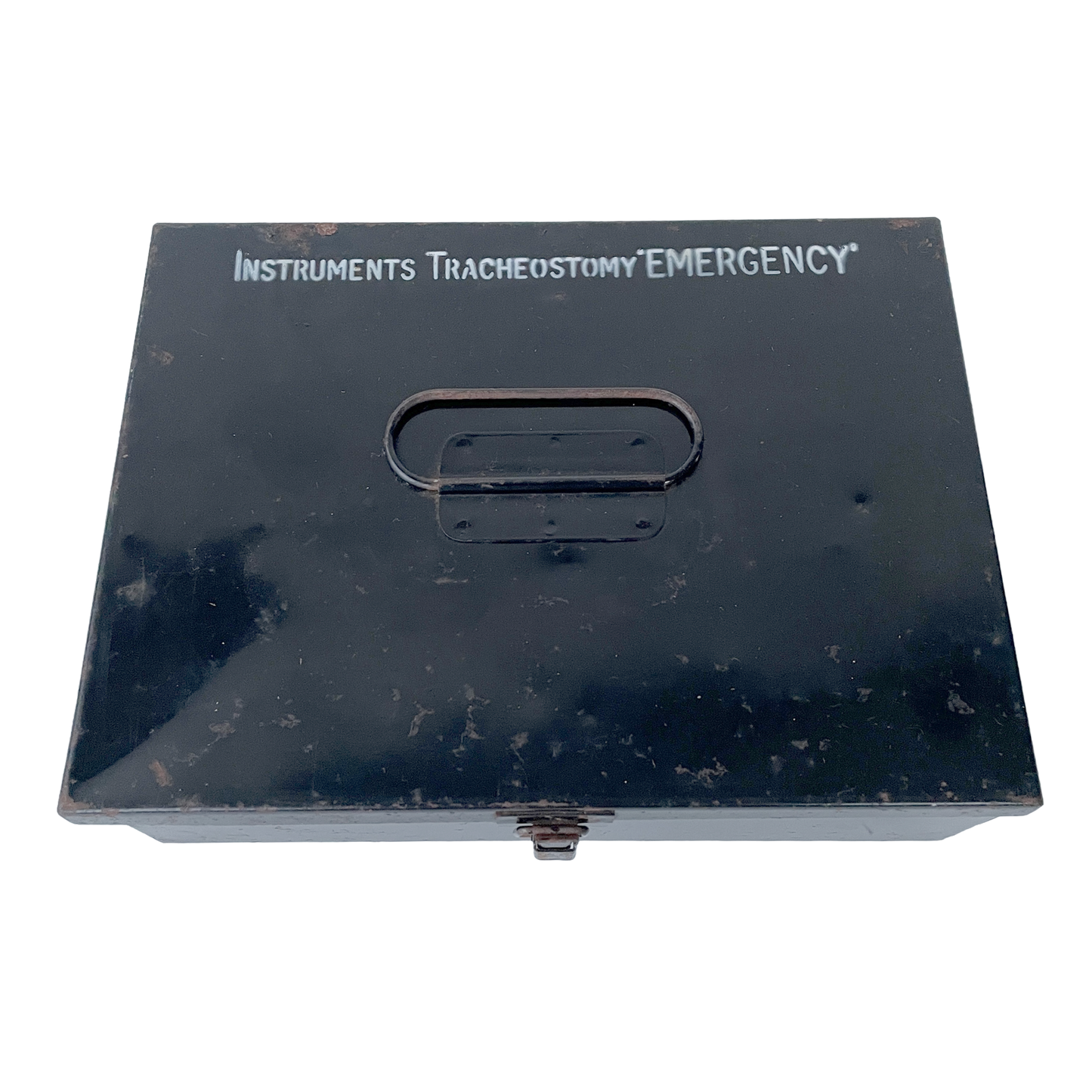 Vintage Tracheostomy ‘Emergency’ Box