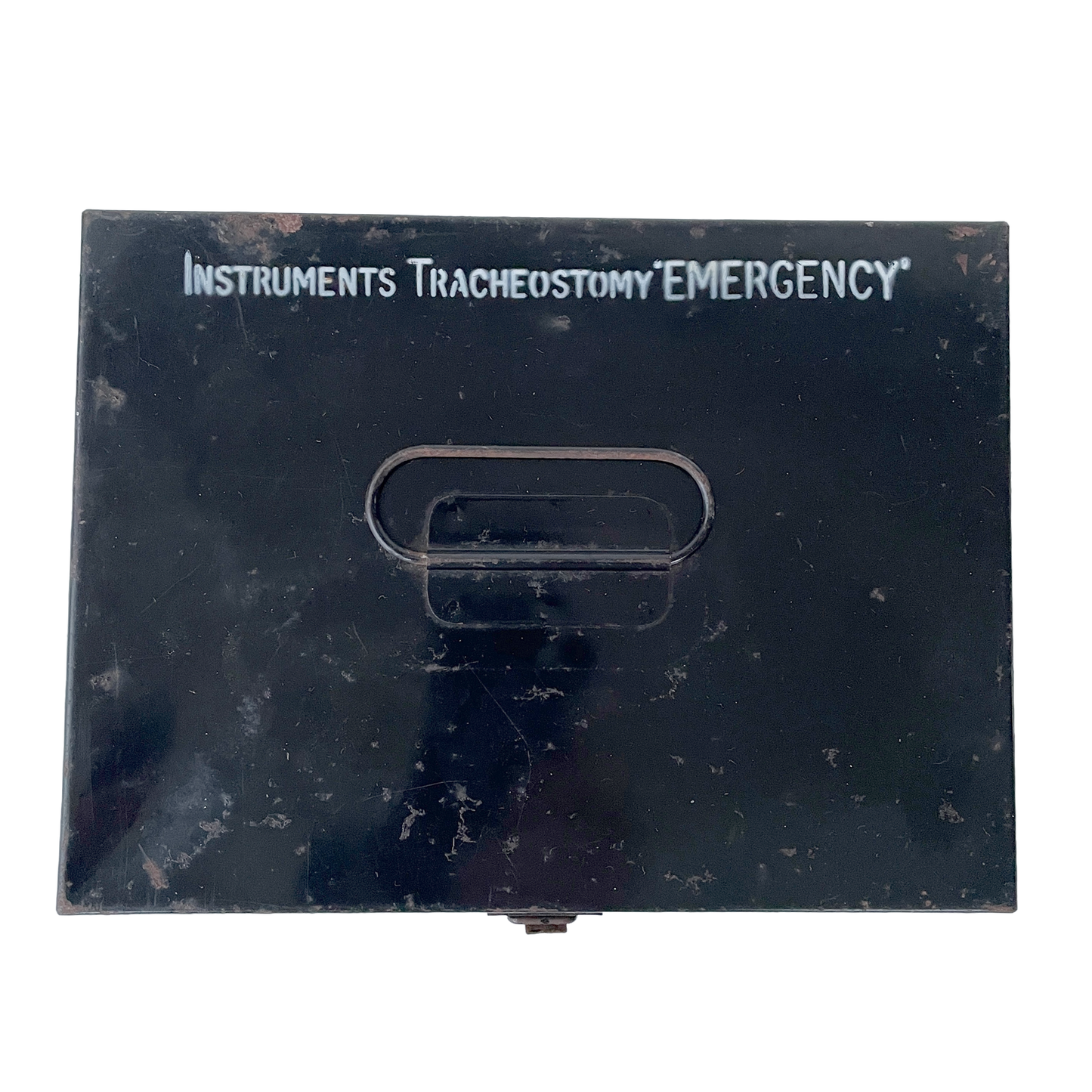 Vintage Tracheostomy ‘Emergency’ Box