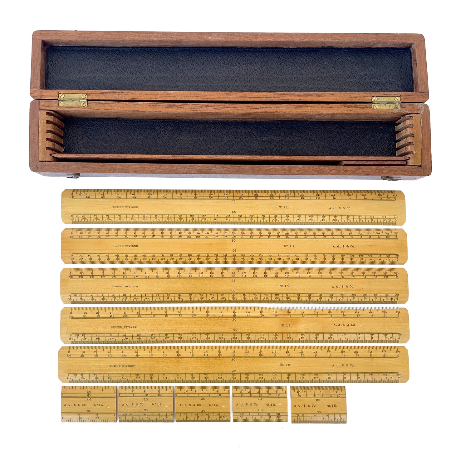 Stunning Set of Draughtsman/Engineering Rulers