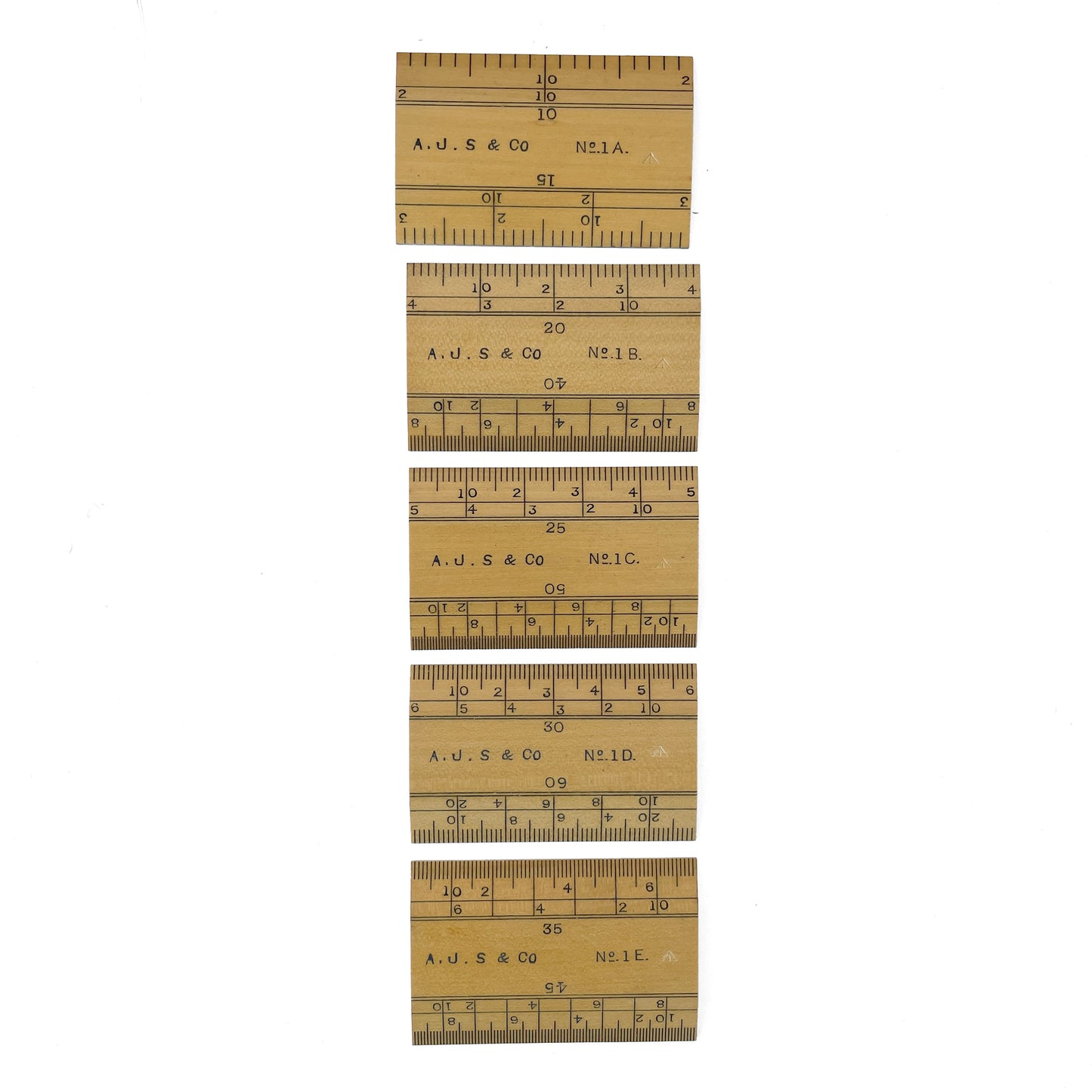 Stunning Set of Draughtsman/Engineering Rulers