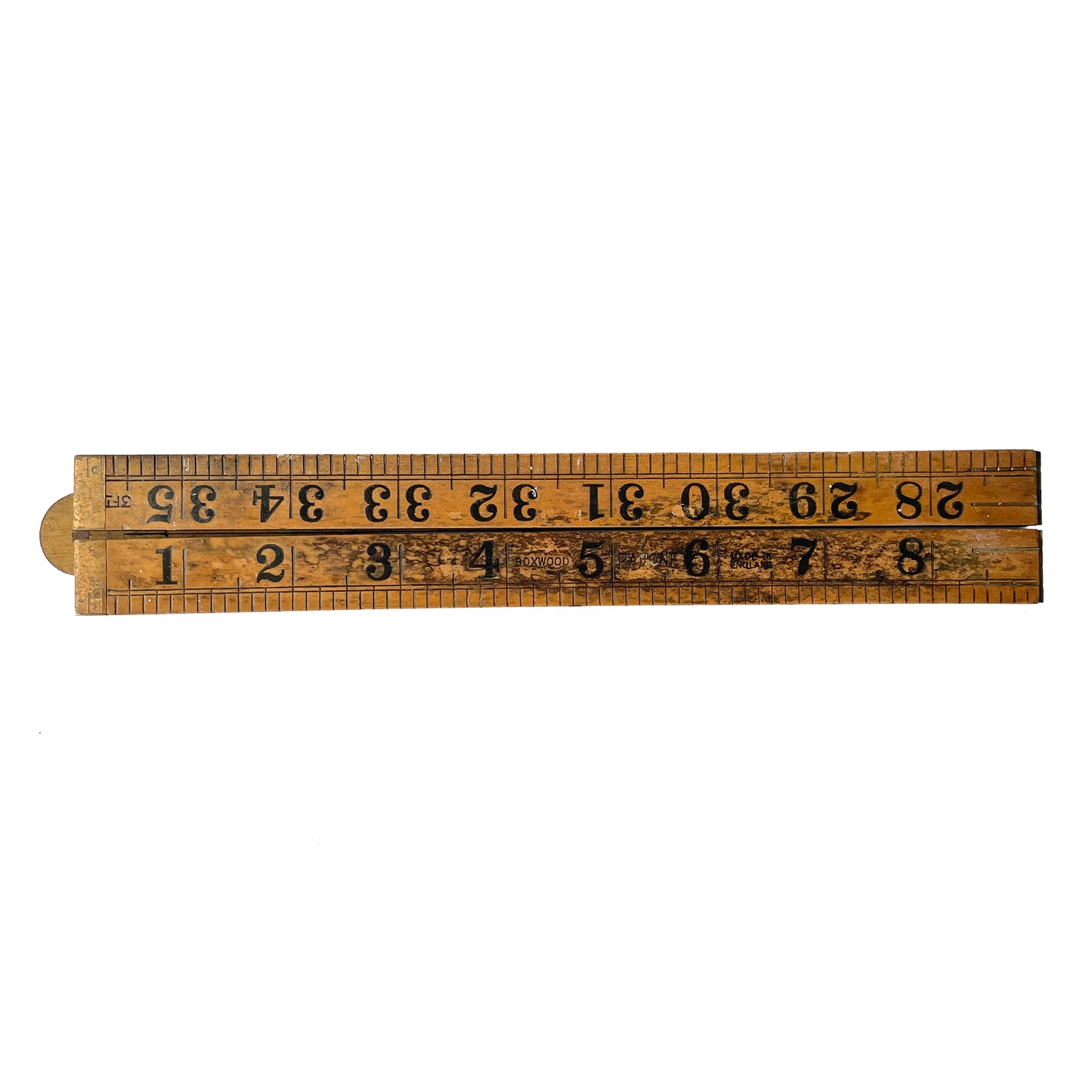 Early 20th Century 3 Foot Folding Ruler