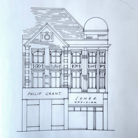 Set of Four 1965 Architectural Plans