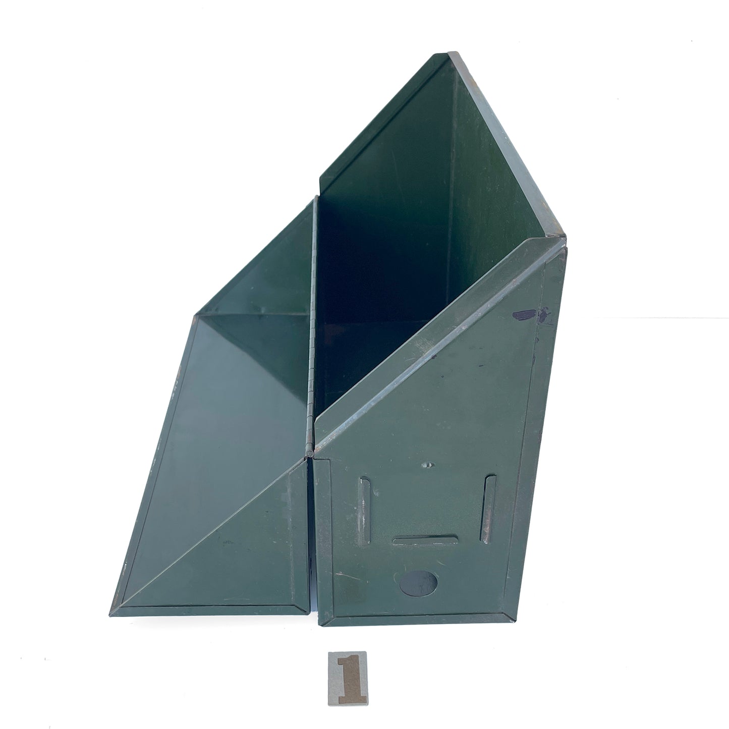 1950s Metal Filing Box/Desktop Storage – 1