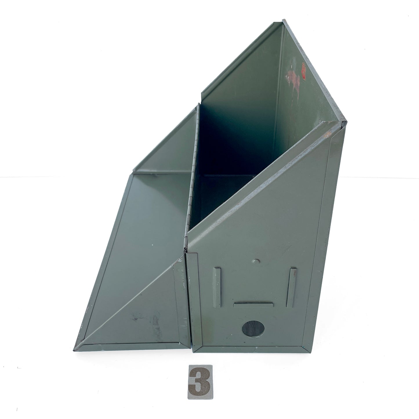 1950s Metal Filing Box/Desktop Storage – 3