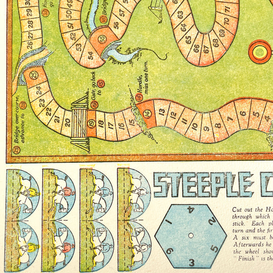 Four Wonderful Early 20th Century Board Game Sheets