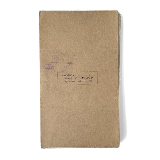 1927 Ordnance Survey Tourist Map of Exmoor