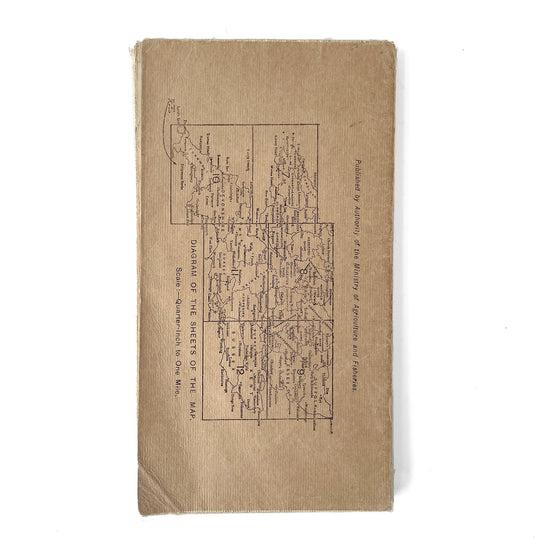 1929 Ordnance Survey Map of the South-West England