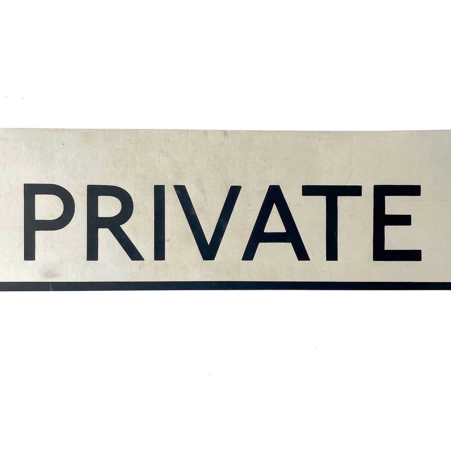 1960s Bus Destination Blind – PRIVATE