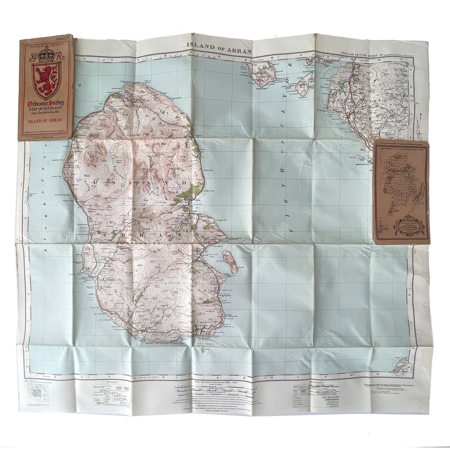 1926 Map of the Island of Arran
