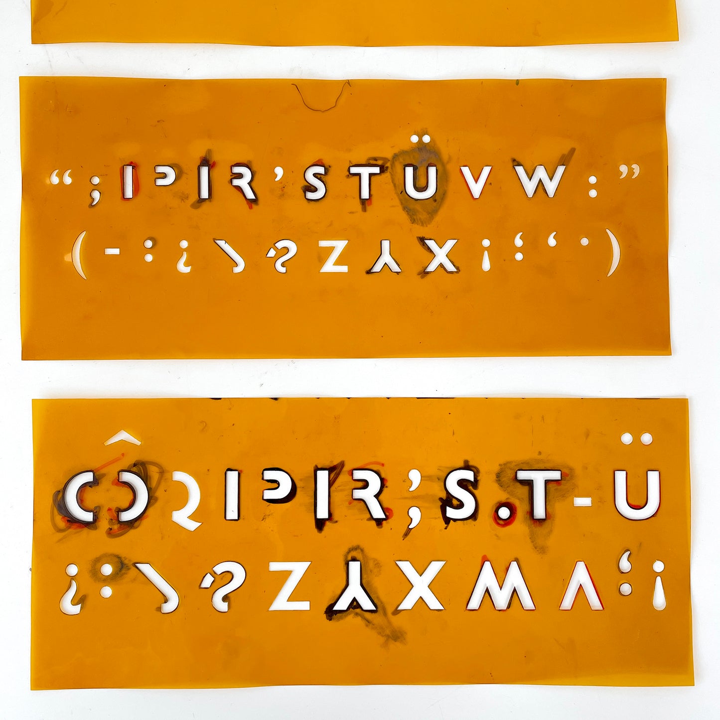 Early 20th Century Stencil Set