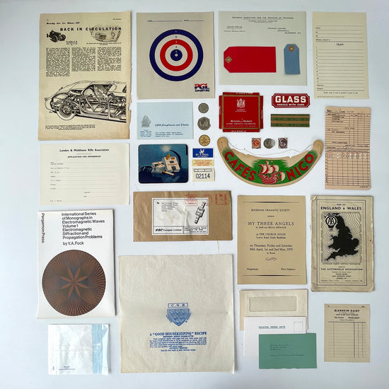 30 Piece Ephemera Pack – Selection B