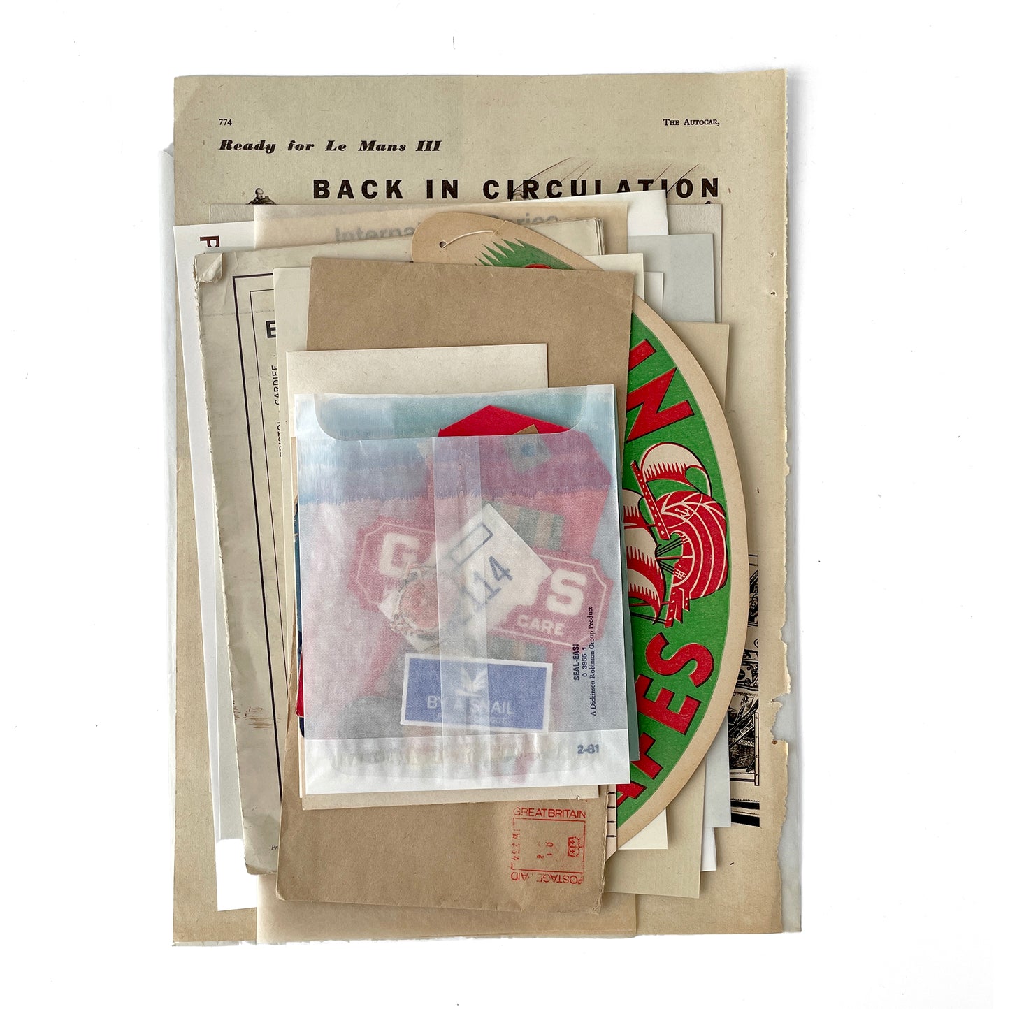 30 Piece Ephemera Pack – Selection B