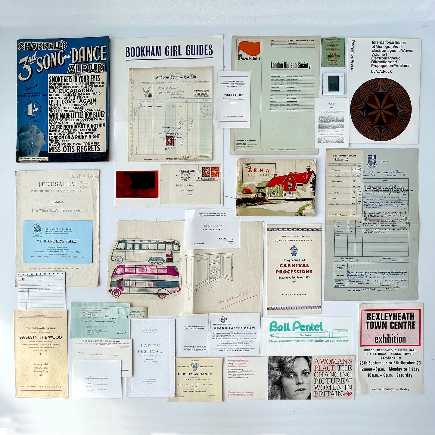 30 Piece Ephemera Pack – Selection C