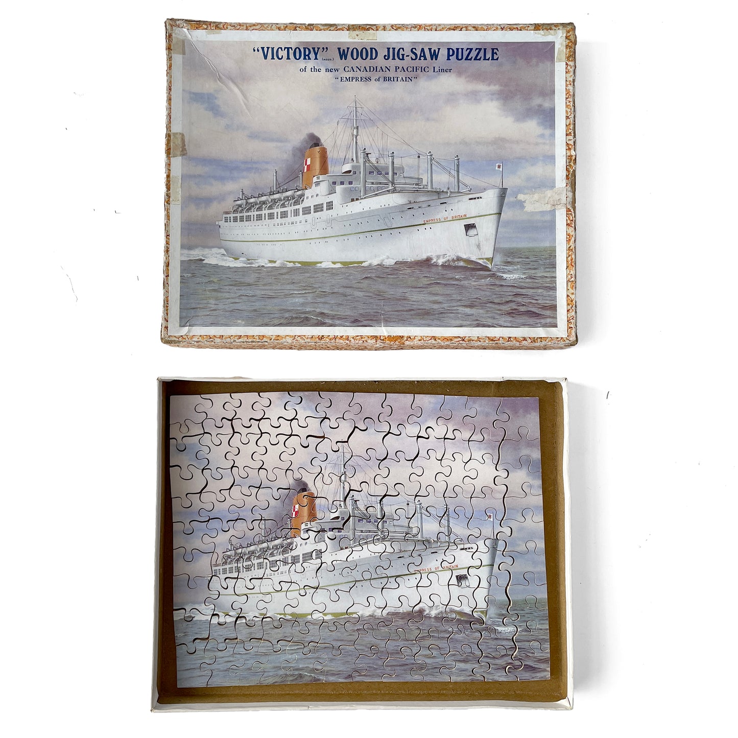 ‘Victory’ Wooden Jig-Saw Puzzle – Empress of Britain