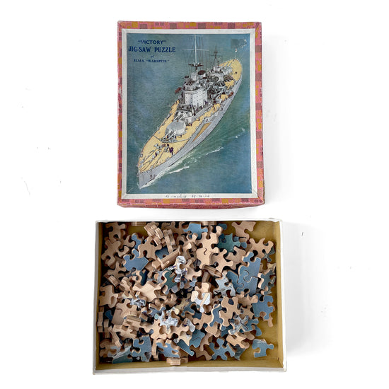 ‘Victory’ Wooden Jig-Saw Puzzle – H.M.S. Warspite