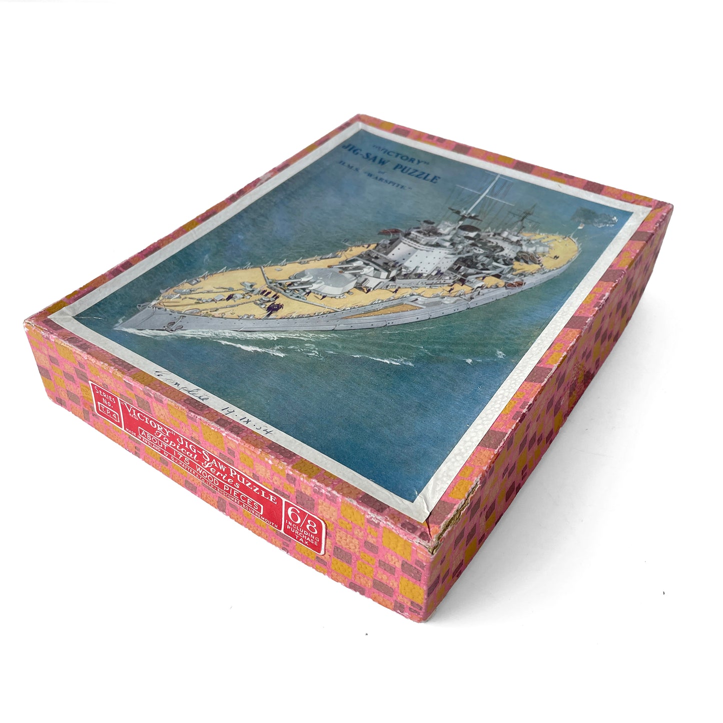 ‘Victory’ Wooden Jig-Saw Puzzle – H.M.S. Warspite