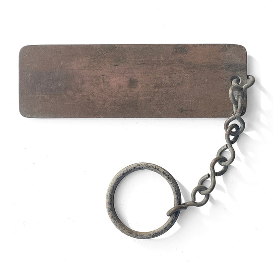 Original Vintage Brass ‘General Post Office’ Keyring