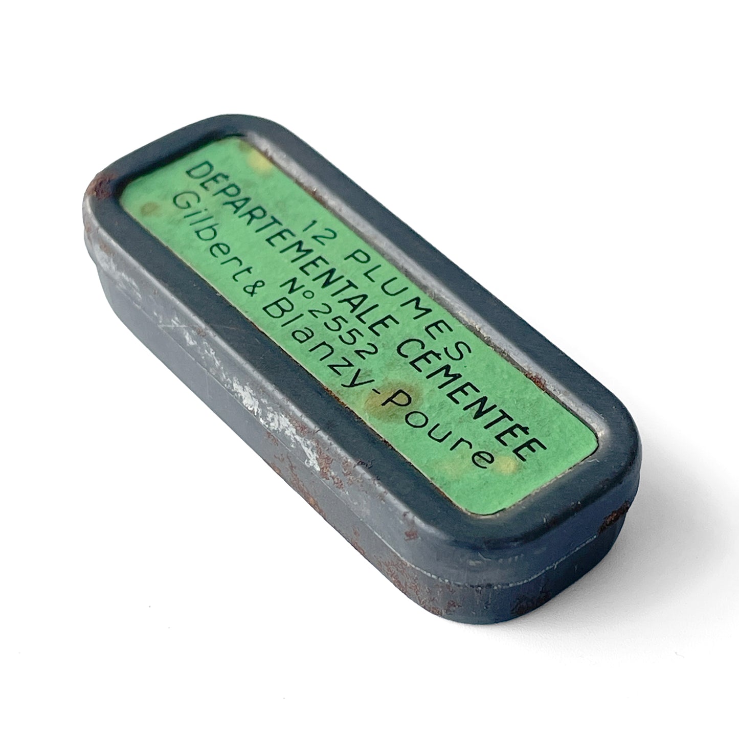 Tin of 12 Vintage French Dip Pen Nibs