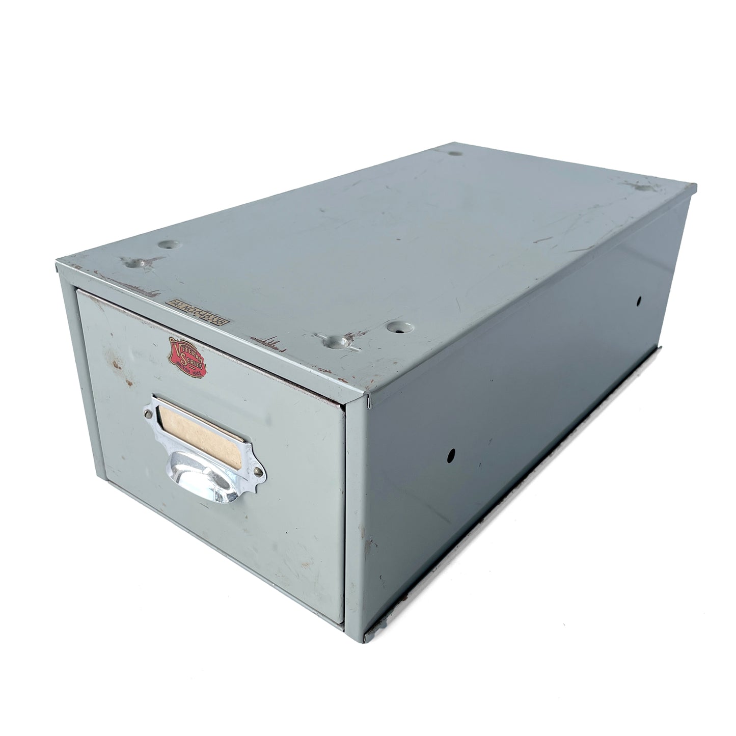 1940s Index Card Drawer – Grey