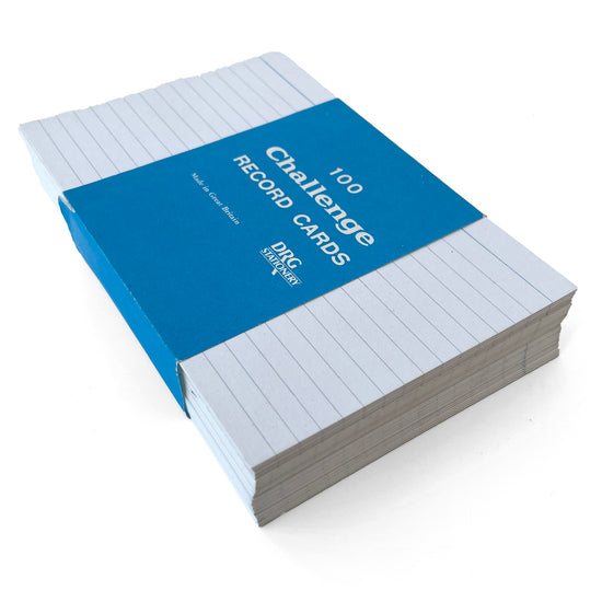 Vintage Index Cards – 4 x 6 inch Lined – ‘Challenge’