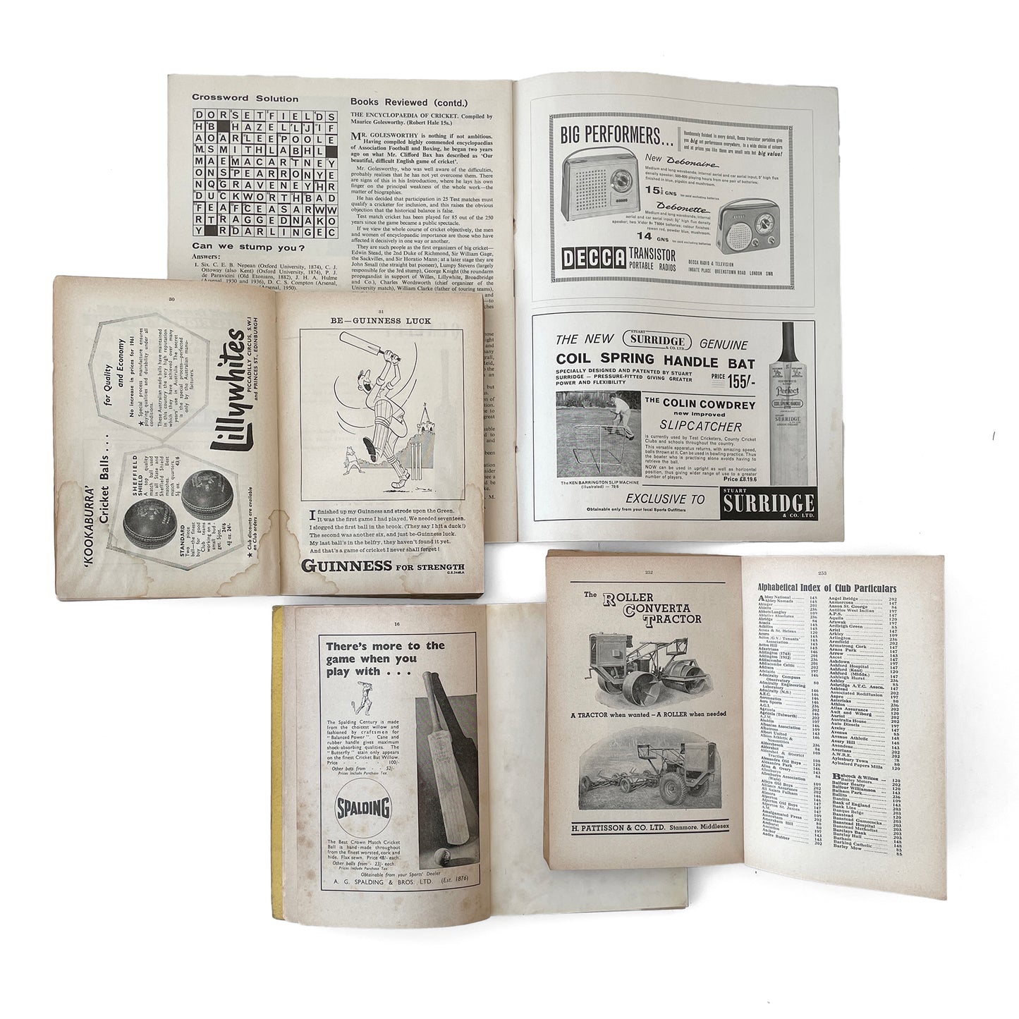 Collection of Cricketing Ephemera