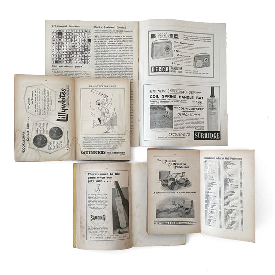Collection of Cricketing Ephemera