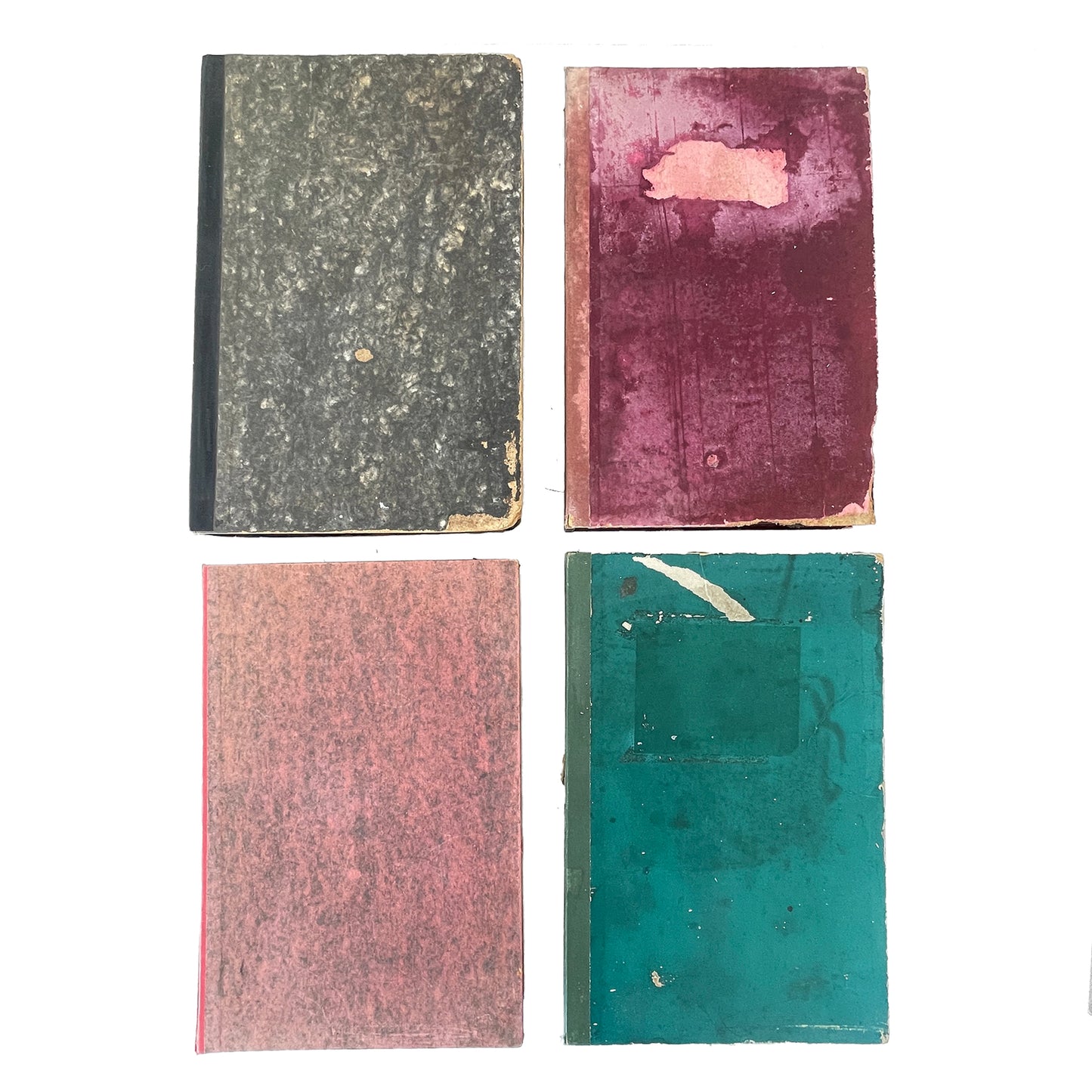 Collection of 4 Vintage Box Files