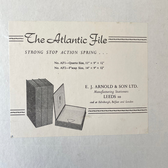 Collection of 4 Vintage Box Files