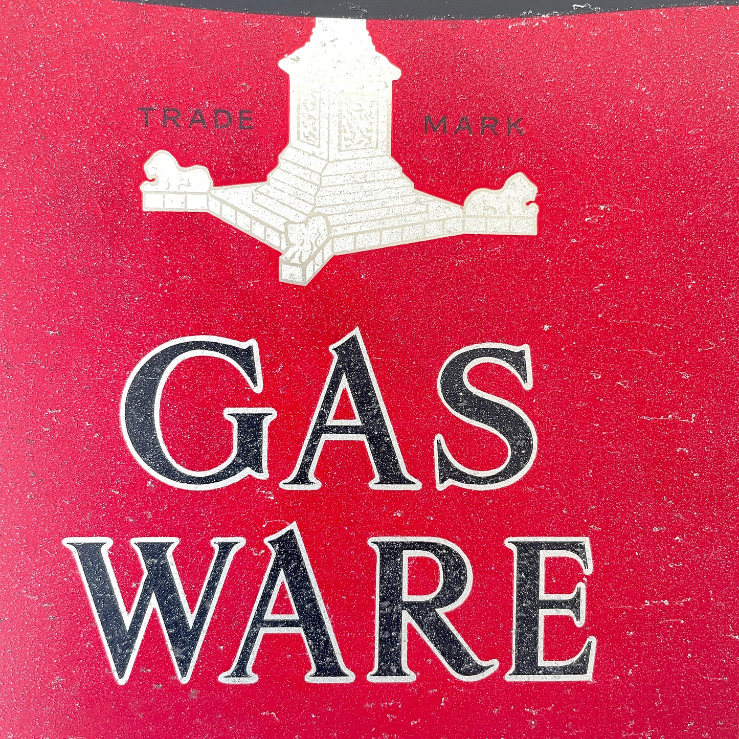 1950s ‘Corfalgar Gas Ware’ Metal Advertising sign